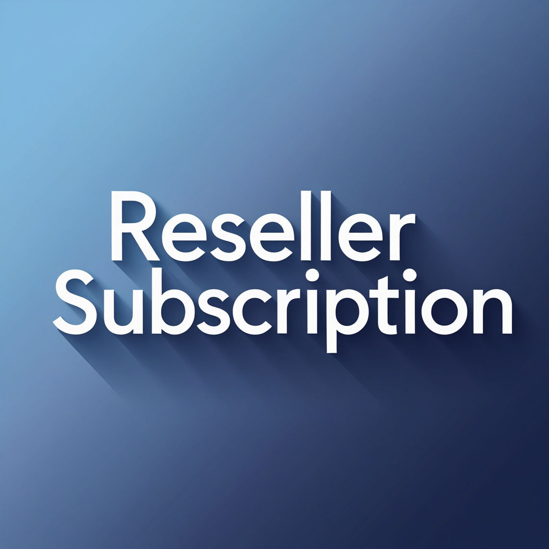 Reseller Pro Subscription